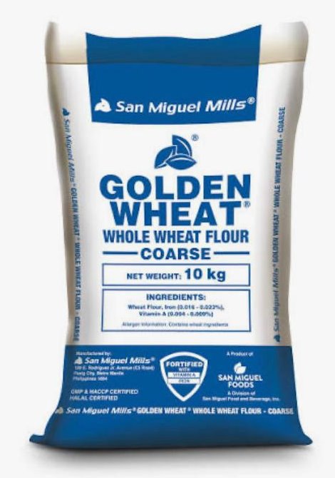 San Miguel Mills Golden Wheat Whole Wheat Flour, coarse, 10 kg sack