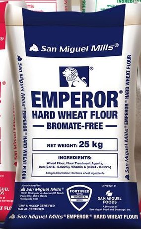 San Miguel Mills Emperor Hard Wheat Flour 25 kg sack